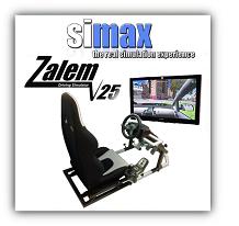 Pack: Cockpit ZALEM V25 + Programa de simulación SIMAX + Ordenador + TV Pack: Cockpit ZALEM V25 + Programa de simulación SIMAX + Ordenador + TV
